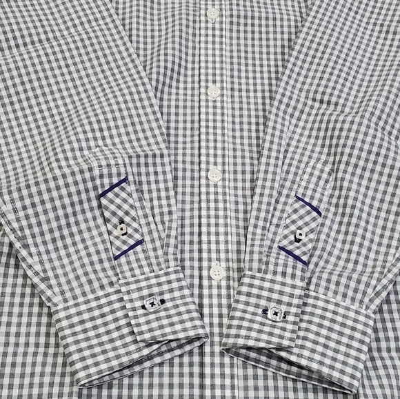 🆕️jeremy ARGYLE nyc Fitted Shirt Slim - Picture 7 of 8